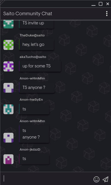 SaitoOfficial's tweet photo. ⛔️The Great Chinese Firewall

In the Saito-Network community chat, you'll often see accounts posting just the letters "ts."

These are very often Chinese native gamers with limited English who have organically discovered Saito, due to the fact it is the only global platform for Twilight Struggle (ts) which can include them despite their tightly-restricted internet policies.

Saito is already providing globally-accessible communities in the face of the most formidable censorship in the world. There's still years of progress to be made - we're looking forward to a major milestone in 2025 when we reach full token persistence.

We're developing a truly uncensorable blockchain whose strength is independent of any centralized forces which may seek to disrupt it, which ensures its users are empowered as much as possible.

It only gets better from here.