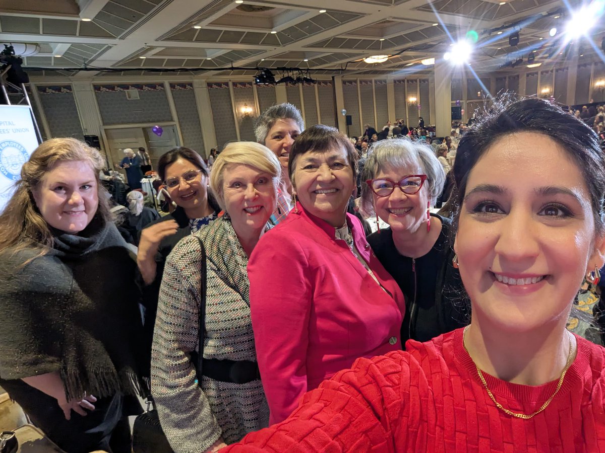 reah4burnaby's tweet photo. Gathered at the @WestCoast_LEAF International Women's Day #EqualityBreakfast this morning! Inspiring! Naomi Klein spoke about the feminist movement, solidarity & what we have to do in legislative, regulatory & policy spaces to protect women & gender diverse communities. #IWD2025 https://t.co/IUIbi7U2h8
