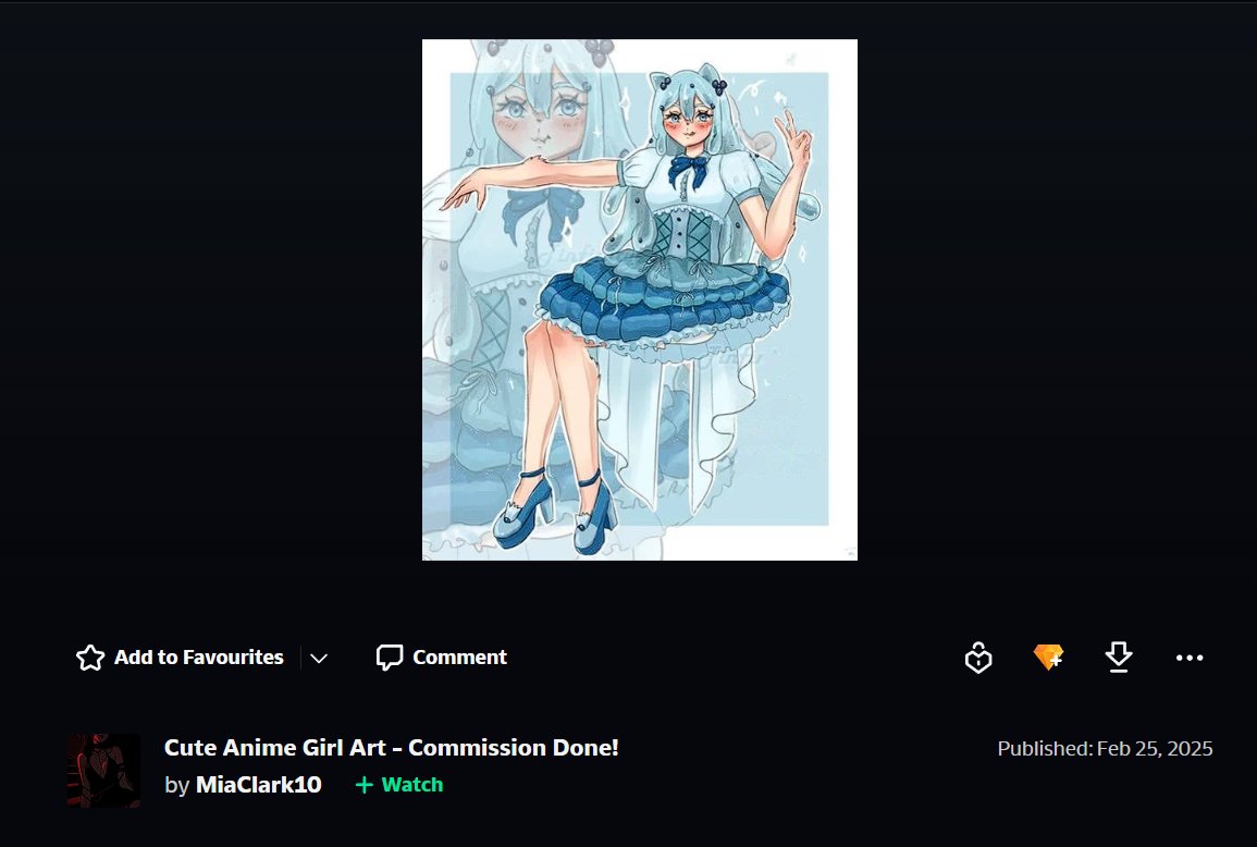Tin_finity8's tweet photo. Someone tried to steal this art on deviantart, if you see this account please report it https://t.co/HVpcUdOGfK