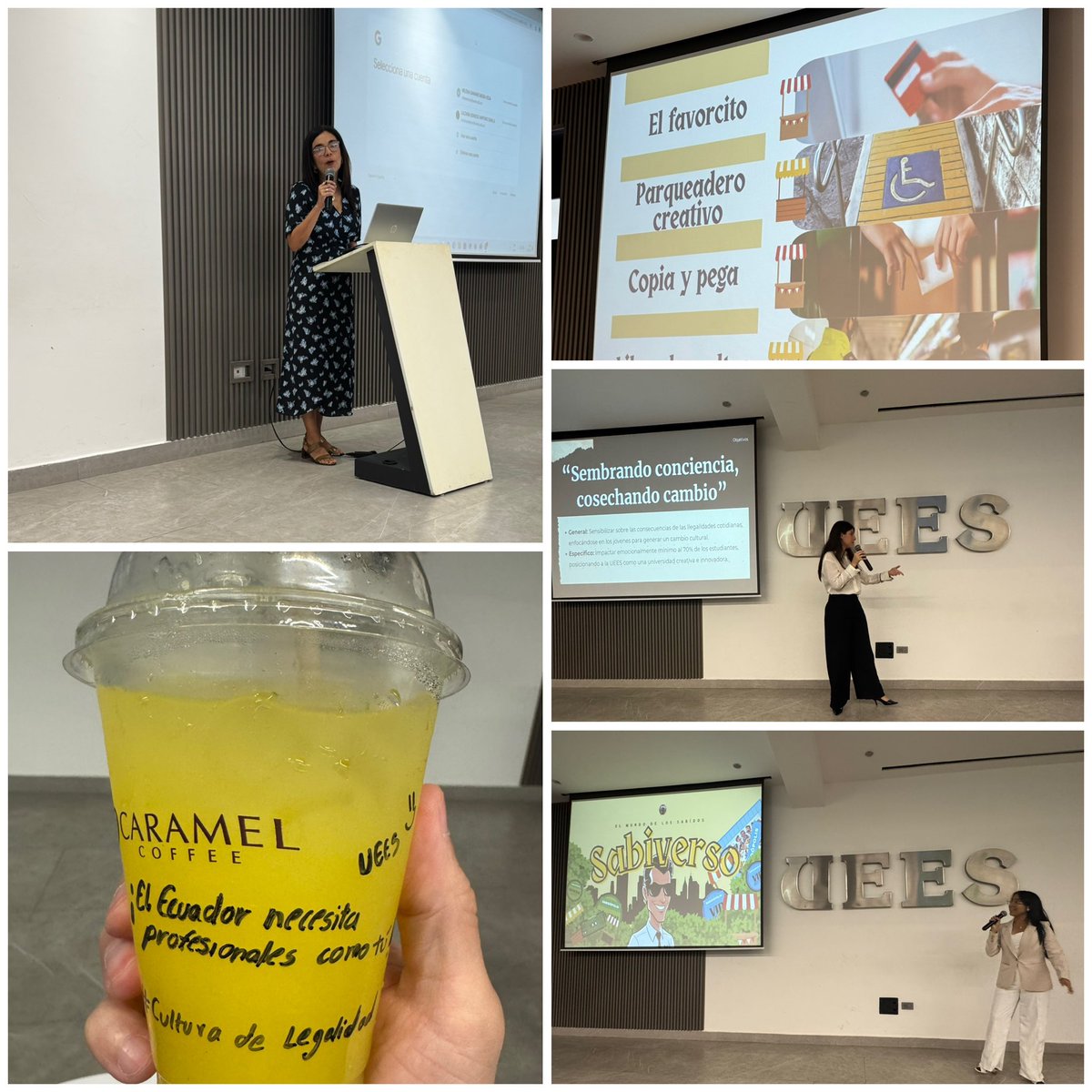 palarconpe's tweet photo. Actos que motivan a soñar en un mejor país. 

Hoy, en @uees_ec , se llevó a cabo el concurso estudiantil de #CulturaDeLaLegalidad organizado por la Facultad de @ComunicacioUEES . 

Extraordinarias propuestas. 

¡Felicitaciones a todos los equipos por su trabajo y compromiso social!

Impulsamos y formamos en #CulturaDeLaLegalidad

#OrgullosamenteUEES
