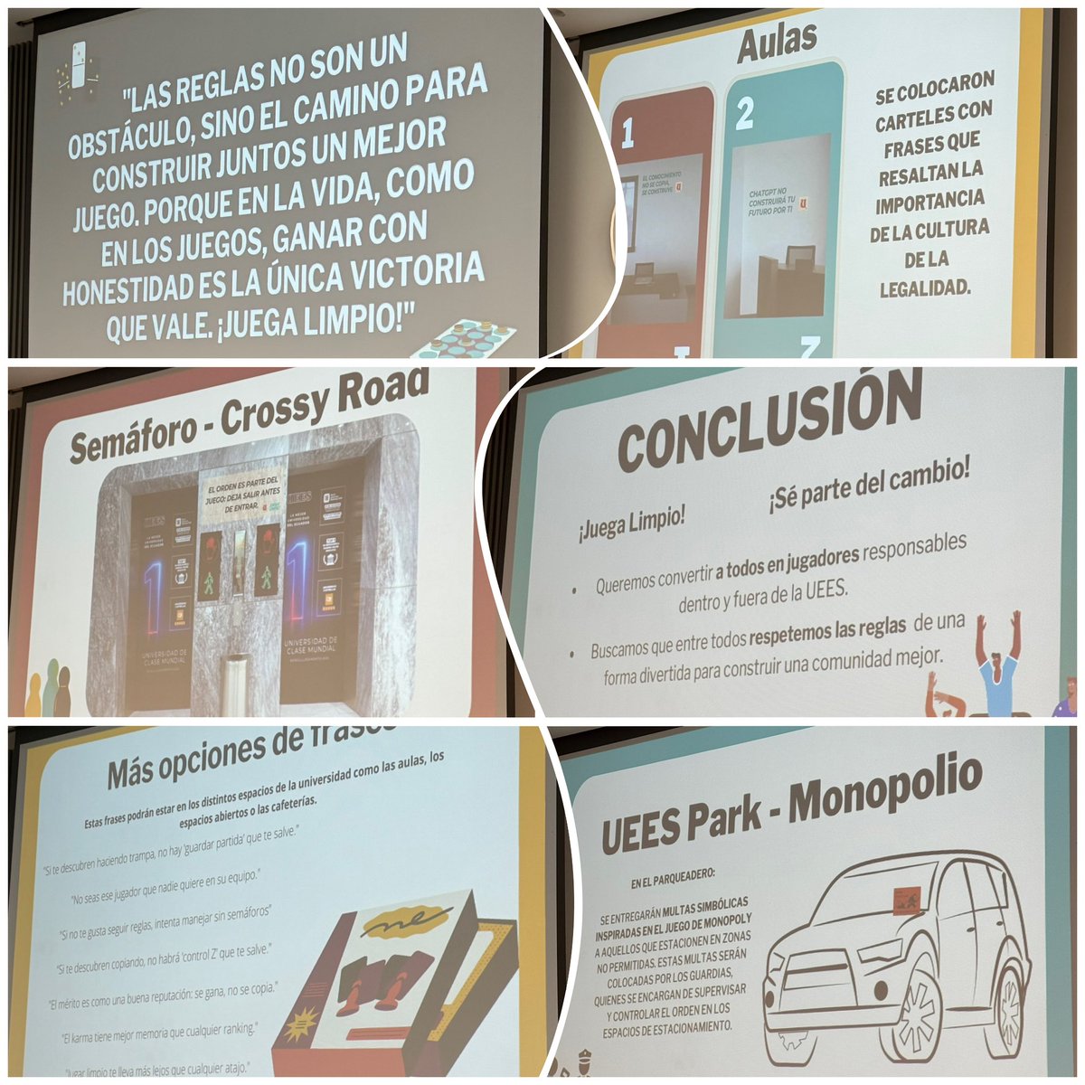 palarconpe's tweet photo. Actos que motivan a soñar en un mejor país. 

Hoy, en @uees_ec , se llevó a cabo el concurso estudiantil de #CulturaDeLaLegalidad organizado por la Facultad de @ComunicacioUEES . 

Extraordinarias propuestas. 

¡Felicitaciones a todos los equipos por su trabajo y compromiso social!

Impulsamos y formamos en #CulturaDeLaLegalidad

#OrgullosamenteUEES