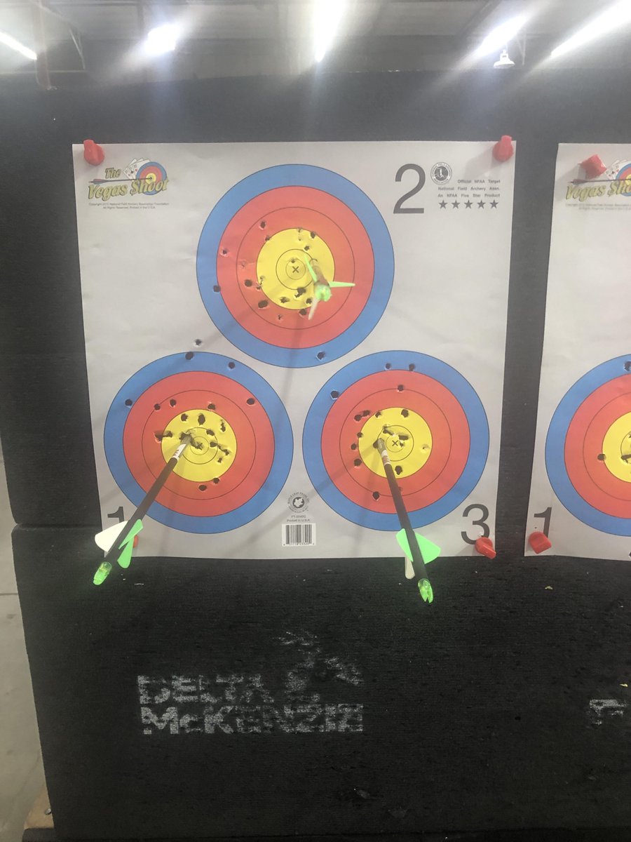 ArcheryHeaven's tweet photo. I love shooting 3D.. but paper at 20 yards drives me absolutely nuts!  [by ups02]
  
 #archeryAddict #archeryFamily https://t.co/pMm8ehIHrf