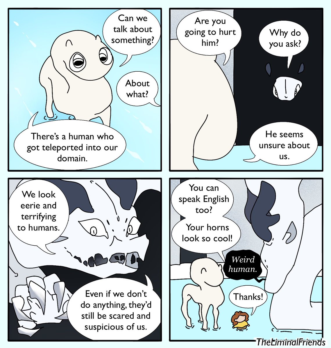 human and liminal entities (oc)