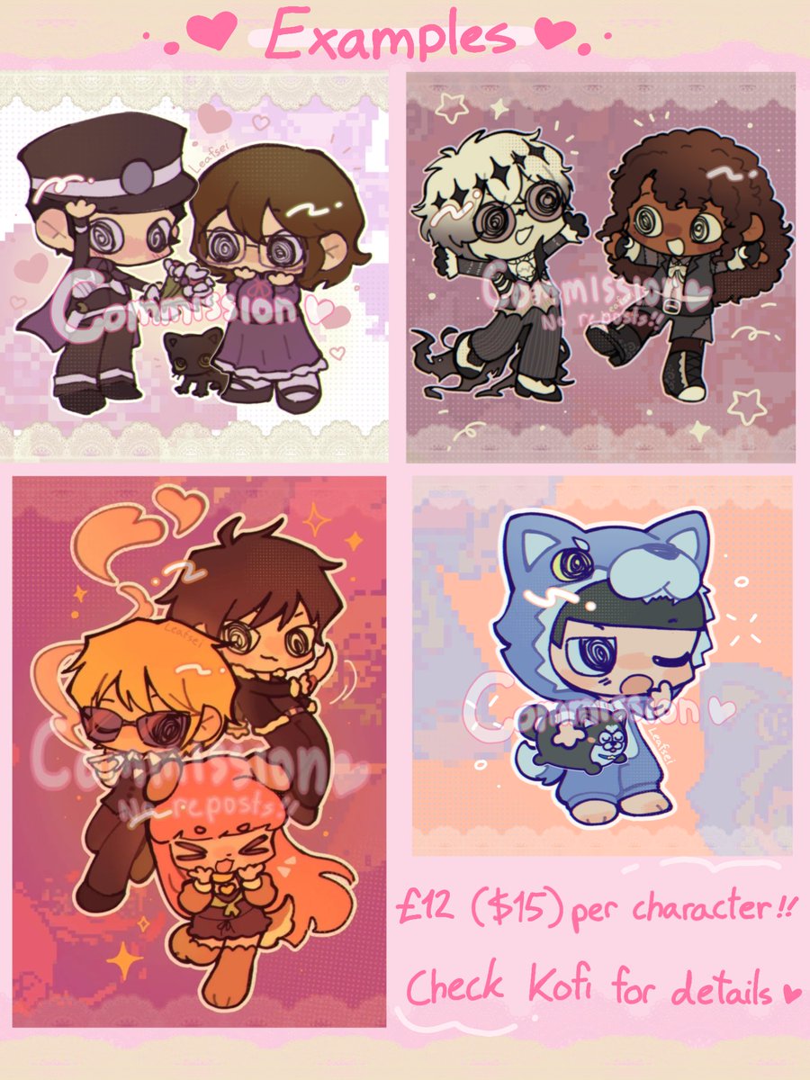 leafsei's tweet photo. HII bug comms are open again! 🌱

 here's where u can get one 🫡https://t.co/7Xd3z3ebrb

♡/↻ is super appreciated!!!! :33 https://t.co/qpckdiraC8