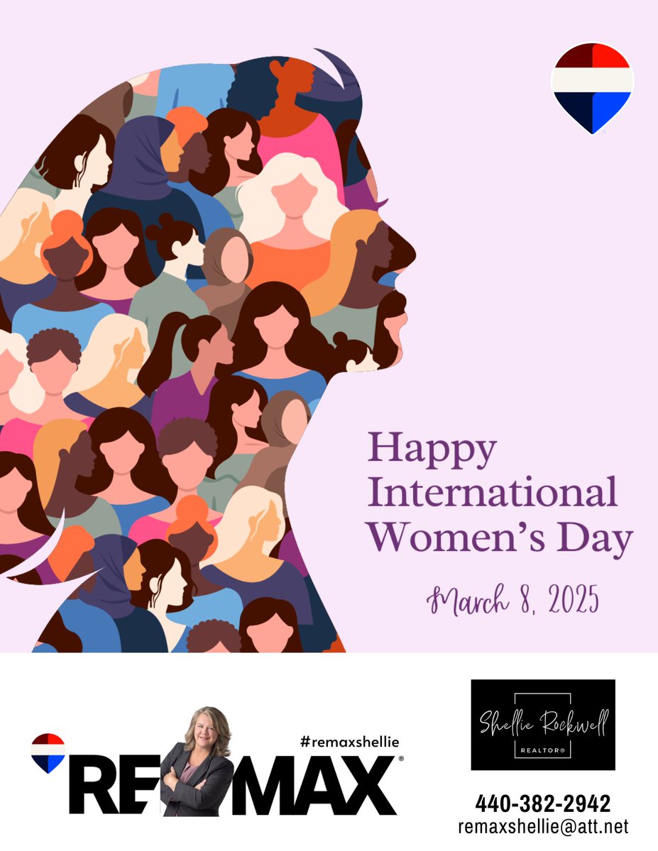 RemaxShellie's tweet photo. International Women's Day
March 8, 2025
#remaxshellie https://t.co/ILs72paqjx