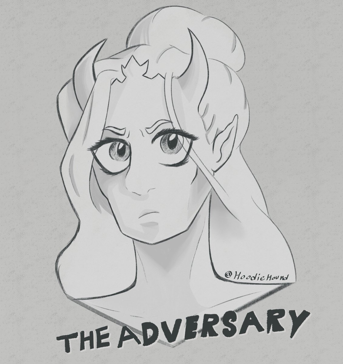 HoodieHound's tweet photo. The Adversary sketch
#stp #Slaytheprincess https://t.co/RyQ4Nf05cX