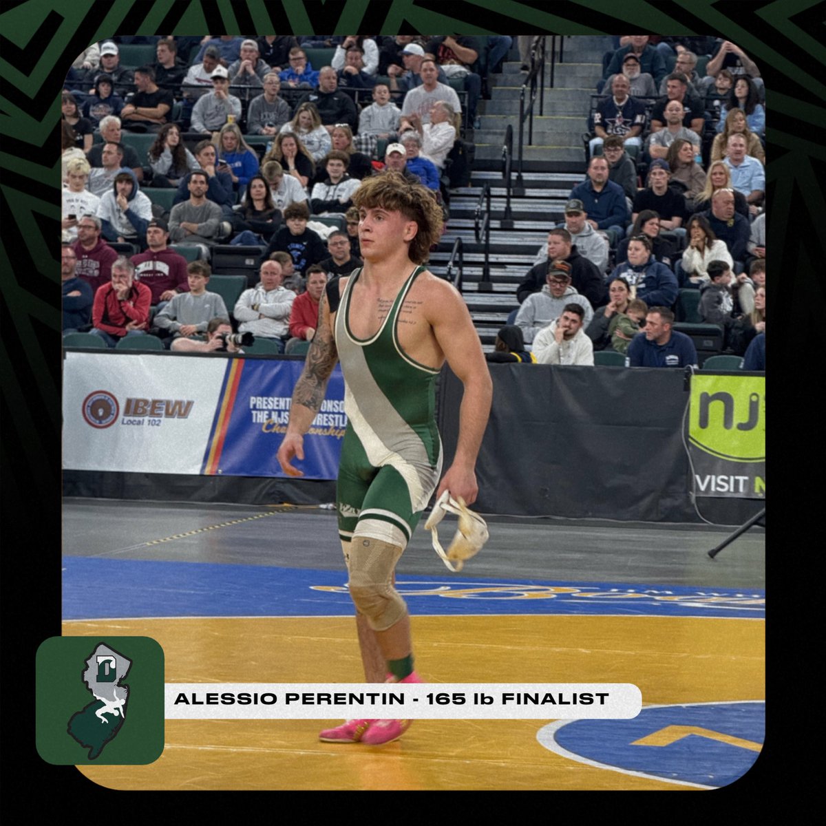 DelbartonSports's tweet photo. For the third straight year, Alessio Perentin is headed back to the state final!  Alessio won a very close 6-5 decision in 165lb semifinal. https://t.co/isufr4jQNF