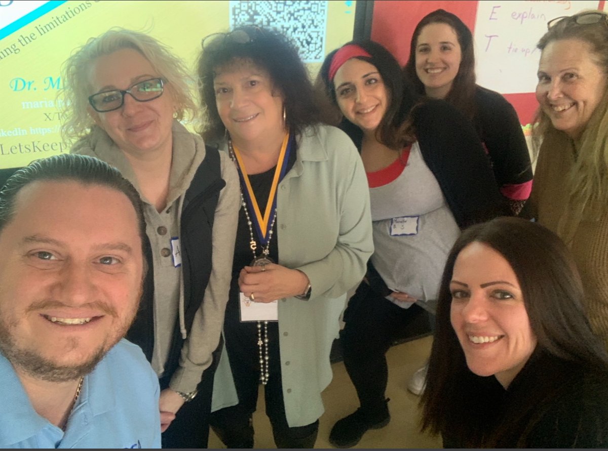 DrMariaP_Testa's tweet photo. Thank You👉🏽@manville_hs for allowing me to do what I love today! My session was attended by an administrator, a counselor, a child study team member, a para & alternative route teachers! @MrCamiz so nice to finally meet🫵🏽
#INSIGHTManville
#AwesomePresenters
#GreatDayOfLearning https://t.co/5yQT4xliTZ