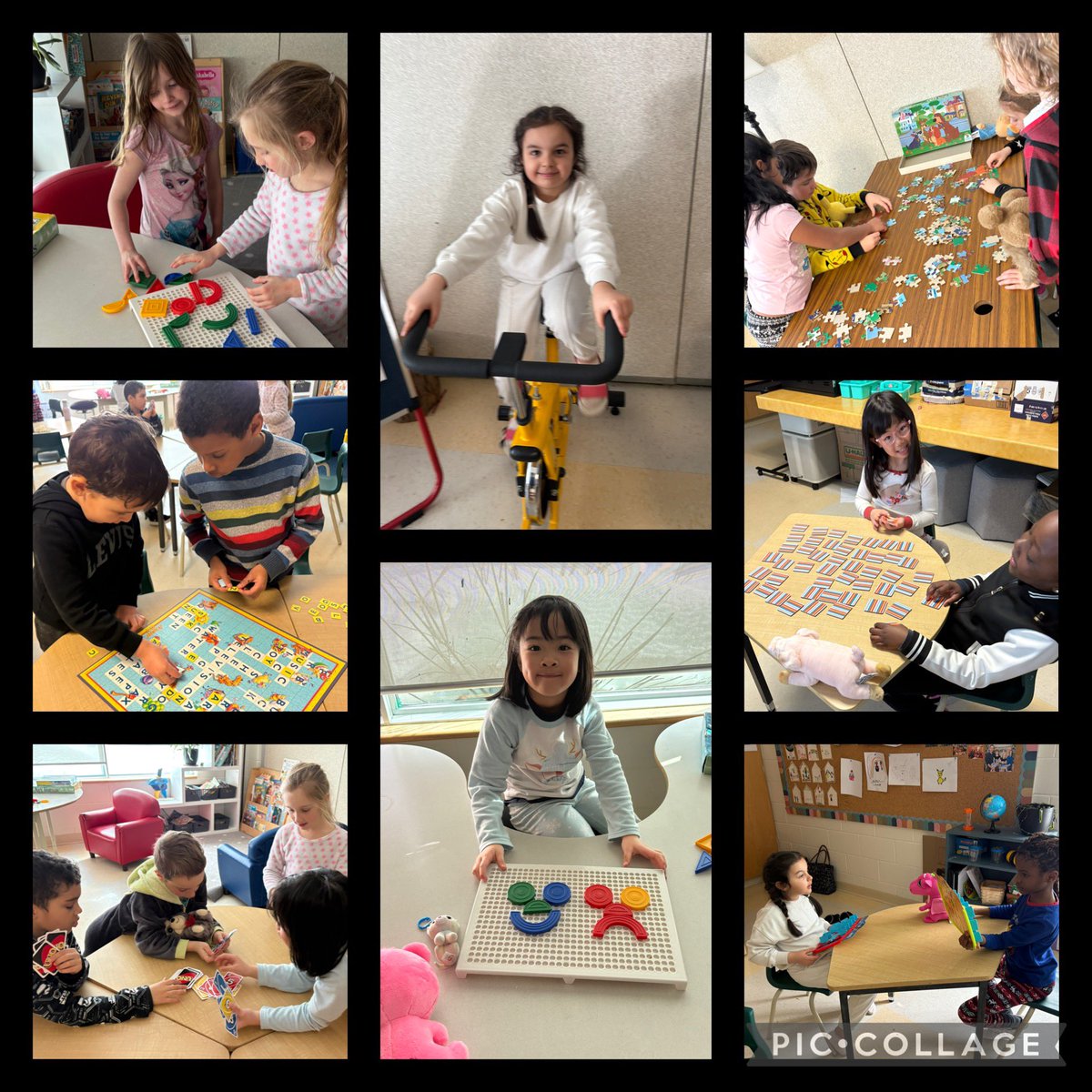 MrsEgan1's tweet photo. We finished our week off with a Lego zip line challenge and some game time with friends.  Wishing these bright minds a wonderful and relaxing March Break!  @StAnneOCSB #OCSBSteam https://t.co/zW6lJEm8ho