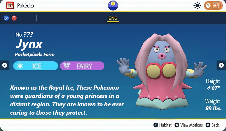 Here by Royal command

Introducing Pocketpixels Jynx!

With one of these Pokemon on your side you will never lose.

Find out more;
Server IP: play.pocketpixels.net
Discord: Discord.gg/pocketpixels