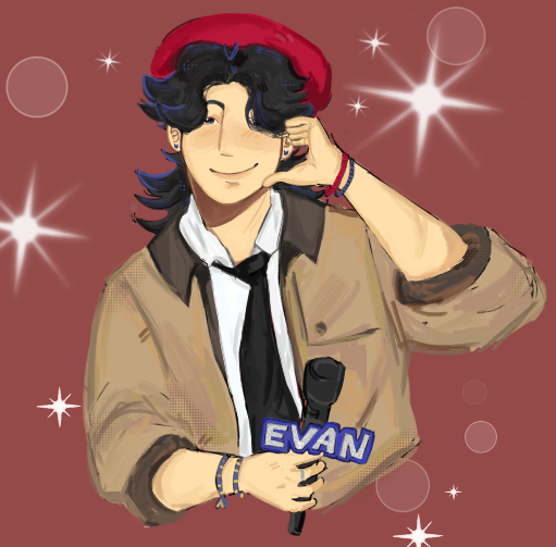 sngchnism's tweet photo. ele eh o maior fã do evan ok https://t.co/jboBjqsX1s