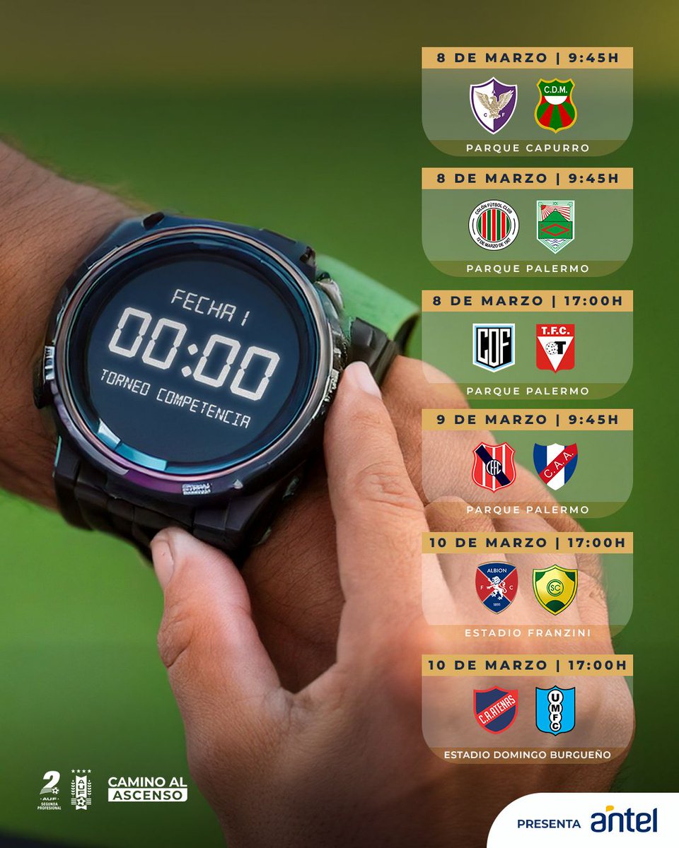 superfutboluy's tweet photo. #ASCENSO SE INICIA mañana el Torneo Competencia de la @SegundaAUF. https://t.co/ghl7xaJHe9