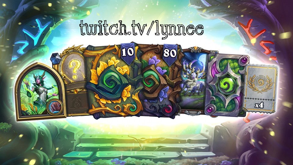 Lynnee 🦖 🏹 (@lynneesays) on Twitter photo Into The Emerald Dream MEGA Bundle Giveaway!
Thanks to <a href="/PlayHearthstone/">Hearthstone</a> & <a href="/Blizzard_Ent/">Blizzard Entertainment</a> I have a MEGA bundle to give away to a lucky someone here!
TO ENTER:
💛 Like/Retweet
💛 Sub on YT: youtube.com/lynneetwitch
💛 Comment your pick for the cutest card in the set
Drawn March 14 Into The Emerald Dream MEGA Bundle Giveaway!
Thanks to <a href="/PlayHearthstone/">Hearthstone</a> & <a href="/Blizzard_Ent/">Blizzard Entertainment</a> I have a MEGA bundle to give away to a lucky someone here!
TO ENTER:
💛 Like/Retweet
💛 Sub on YT: youtube.com/lynneetwitch
💛 Comment your pick for the cutest card in the set
Drawn March 14