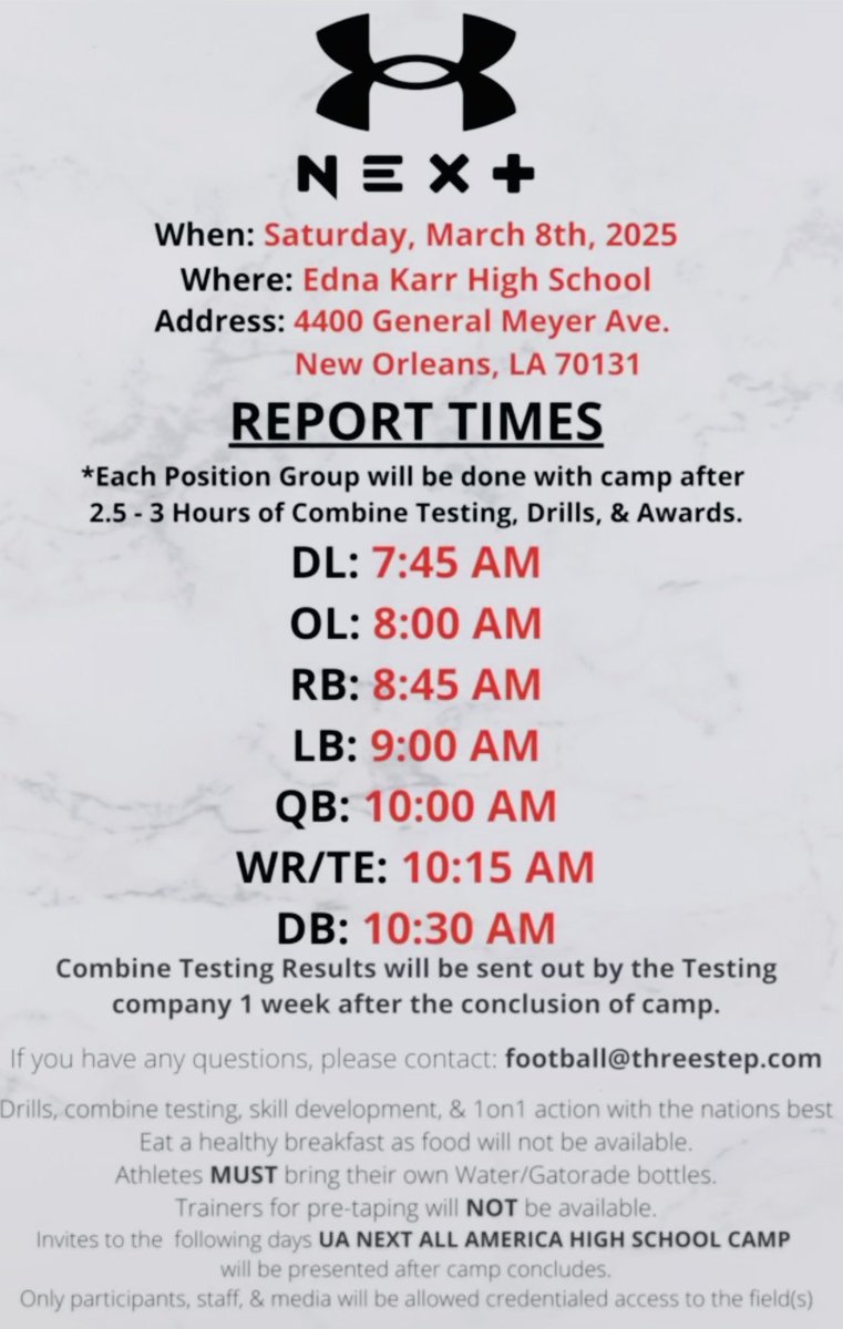 SportsWorld84's tweet photo. Ok..Back To Work 🏈

🚨🚨🚨#LouisiAnimals 
#2k26 👉🏾 #2k29 📈📈📈

#UACombine2k25 #CampSeries2k25 

#Invites #Invites #Invites #OurStockOnARise 

🗣️🗣️🗣️ #GetTheBusinessClear 

SEE YOU IN NEW ORLEANS ‼️

It’s Always Nice In Paradise #ParadiseSports⚜️ 

#CheckTheBio #PayAttention 🤞🏾🤞🏾