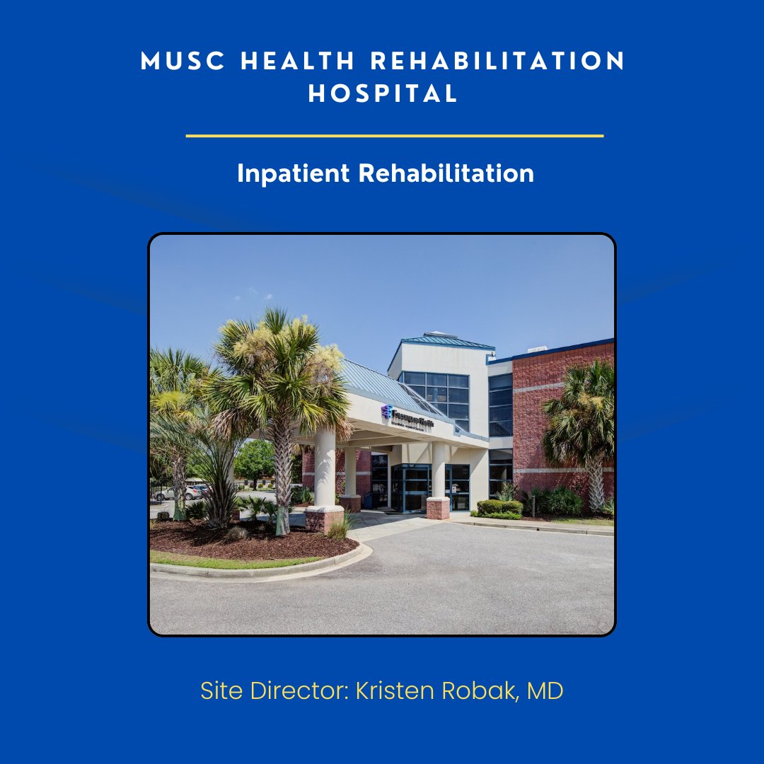 musc_pmr's tweet photo. Explore Our Clinical Training Sites!
Swipe through to see the locations where our medical students and residents train! Each site offers unique learning opportunities and hands-on experience in PM&R.
Comment below with any questions! ⬇️
#pmr #pmrresidency #muscpmr #muschealth https://t.co/6RdRqaopBN