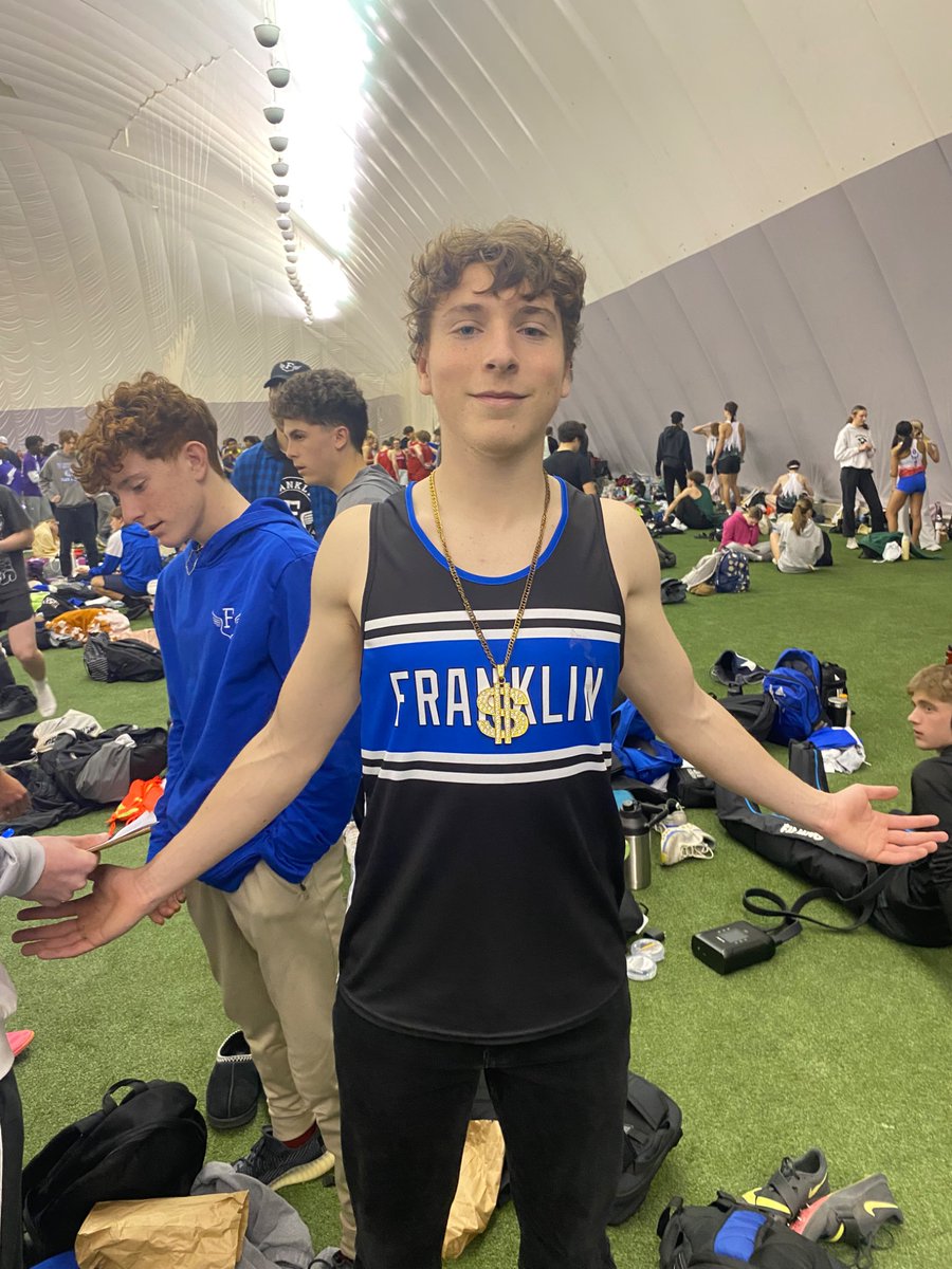 jkowalczyk54's tweet photo. 🚨NEW INDOOR PR 🚨
Jackson Frazier
-60m Dash- 13th out of 39
-7.26
#PRChain
#WeAreFranklin
@FCommXCandTrack
@GoGrizzlyCubs https://t.co/CFpNYhQigL
