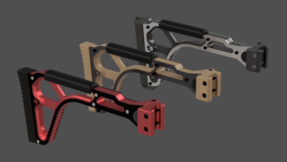 senjutsutekina's tweet photo. ‼️NEW PRODUCT ALERT‼️

Stainless Steel AWCY MCX Alloy Slim Folding Stock Rails + Hardware Kits are now in stock!

316 Stainless rails and full stainless hardware!

Just 1 week left to enjoy our tradition of 15% new items! Get yours today!

#MCX #AWCY #MCXAlloy #FOSSCAD https://t.co/GbiLeW1YyL