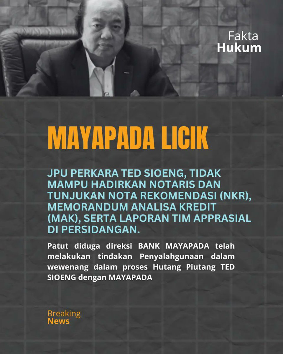 Firrzrvi_13's tweet image. Adili dato Sri Tahir, proses hukum dengan benar! Usut tuntas mayapada!!#mayapadacurang  #proseshukum #fyp #kejagung