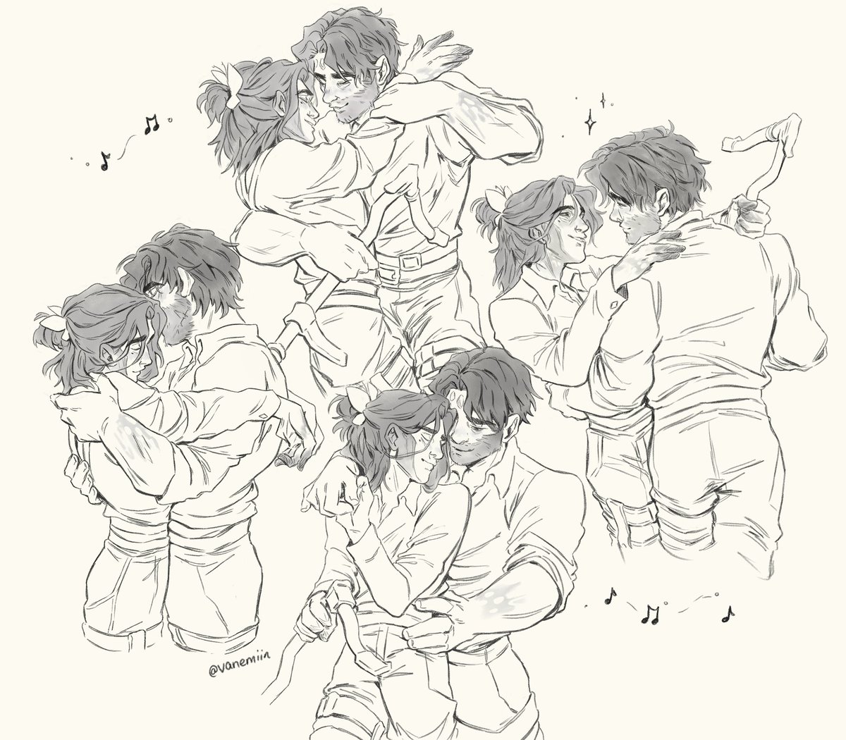 At this very moment Jayce and Viktor are slow dancing to Put Your Head on My Shoulder by Michael Bublé in their little cottage by the stream 🪻 #arcane #jayvik