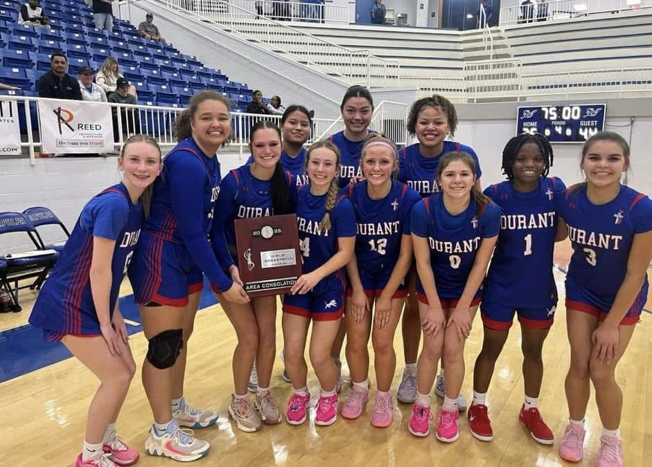 The Durant  Lady Lions are Iheaded to the  state basketball tournament for the first time since 2009.