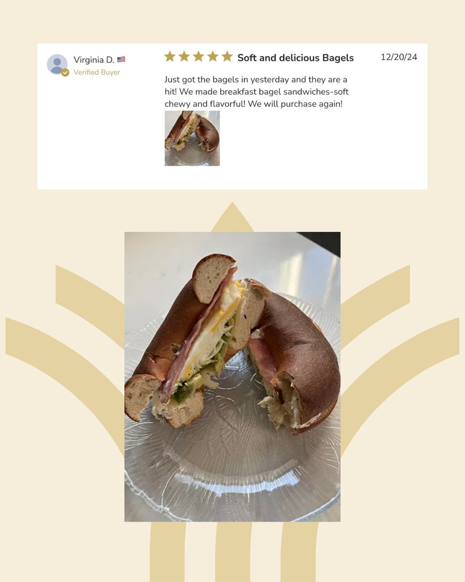 Holding out on trying our 4g Net Carb Hero Bread™ Classic Plain Bagels? You don't have to take our word for it, hear it straight from our fans! ⭐ ⭐ ⭐ ⭐ ⭐ 

Have you ordered your bagels yet? 😊
