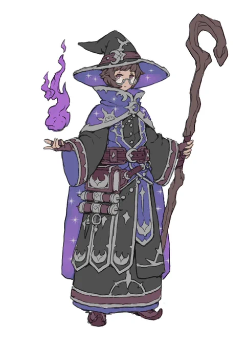 Wizard Lineart