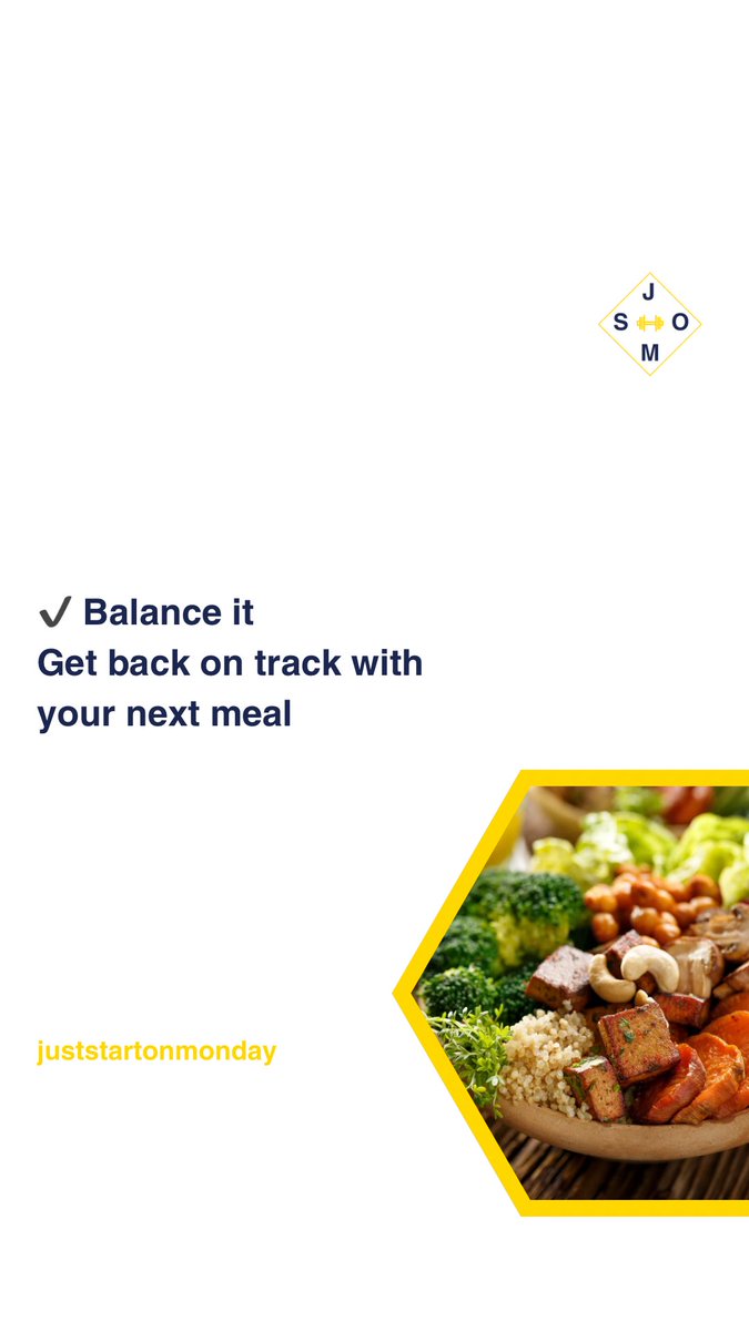 juststartmonday's tweet image. Foodie Friday 😋

Cheat meals could ruin your progress if done incorrectly—but they also are key to having consistency in your lifestyle. Here’s a simple approach to doing it right!

What’s your go-to cheat meal? Post below ⬇️! #FoodieFriday #CheatMeals #juststartonmonday #jsom