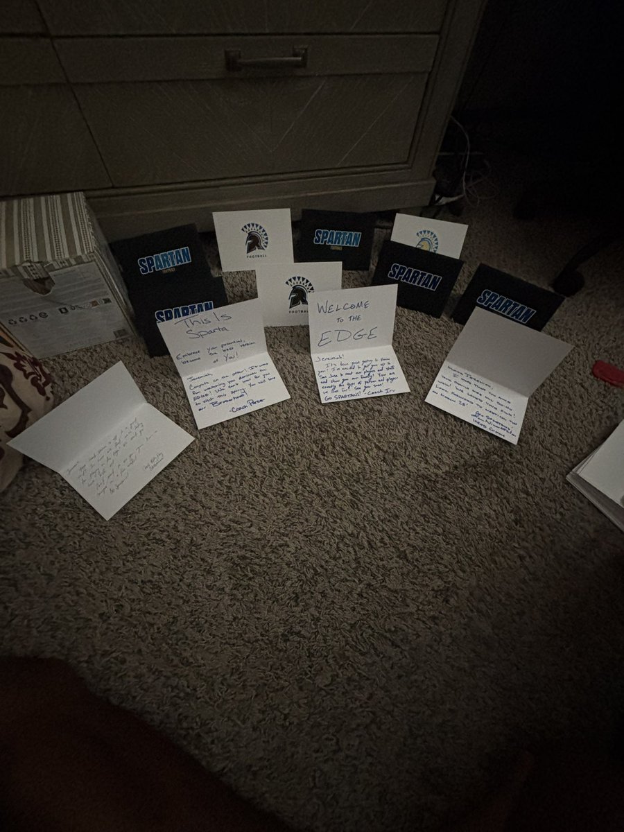 Grateful for all the love from the San Jose family. Your letters mean so much! GO SPARTAN! <a href="/ken_niumatalolo/">Ken Niumatalolo</a> <a href="/CoachIrv_/">Josh Irvin</a> <a href="/TheBecaPerez/">Beca Perez</a> <a href="/BRayStutzmann/">Billy Ray Stutzmann</a> 
<a href="/CoachO_SJSU/">Derrick Odum</a> <a href="/CoachGregBurns/">Greg Burns</a> <a href="/CoachMikeJudge/">Mike Judge</a> <a href="/coach_smith20/">Michael Smith</a> 
<a href="/CoachLapuaho/">Coach Al</a> <a href="/JohnEstes55/">John Estes</a> <a href="/CoachBojay/">Bojay Filimoeatu</a> <a href="/CoachStutzmann/">Craig K. Stutzmann</a>