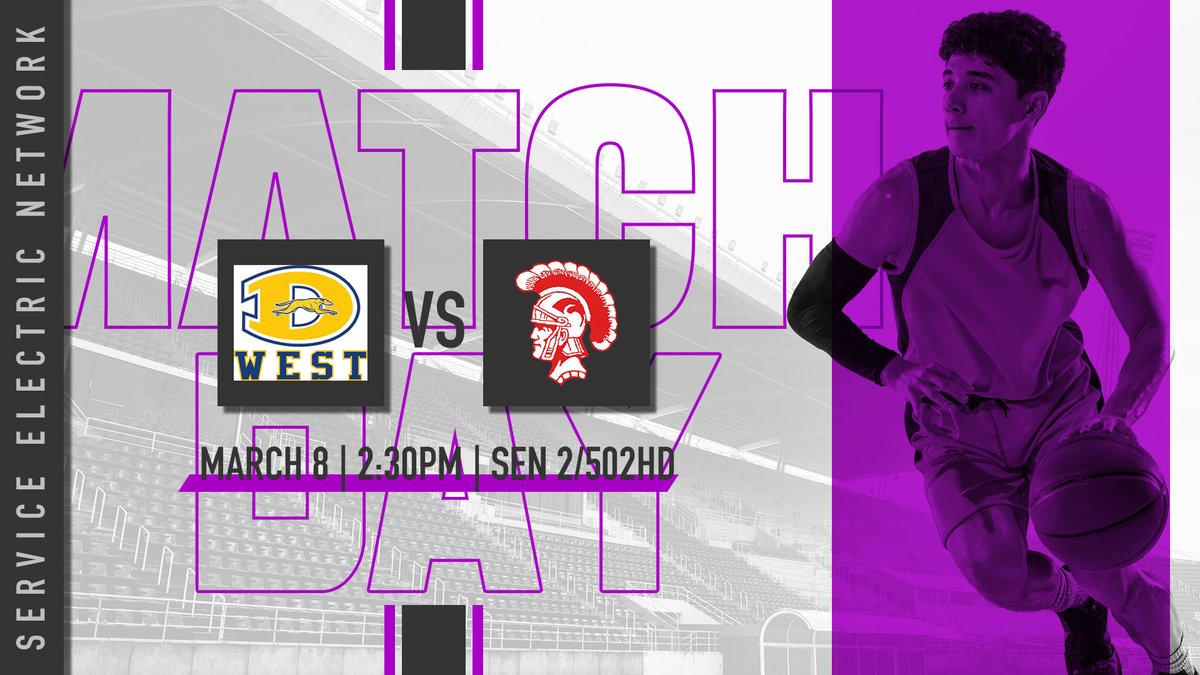 The 2nd game of our LIVE coverage on SEN2 will be the PIAA boys 6A 1st round 🏀

Tipoff between <a href="/BoysParkland/">Parkland Boys Basketball</a> &amp; Downingtown West at approximately 2:30 📺

SENetwork.tv

<a href="/sectv/">Service Electric Cable TV & Communications</a> <a href="/ParklandAthlet1/">Parkland Athletics</a>