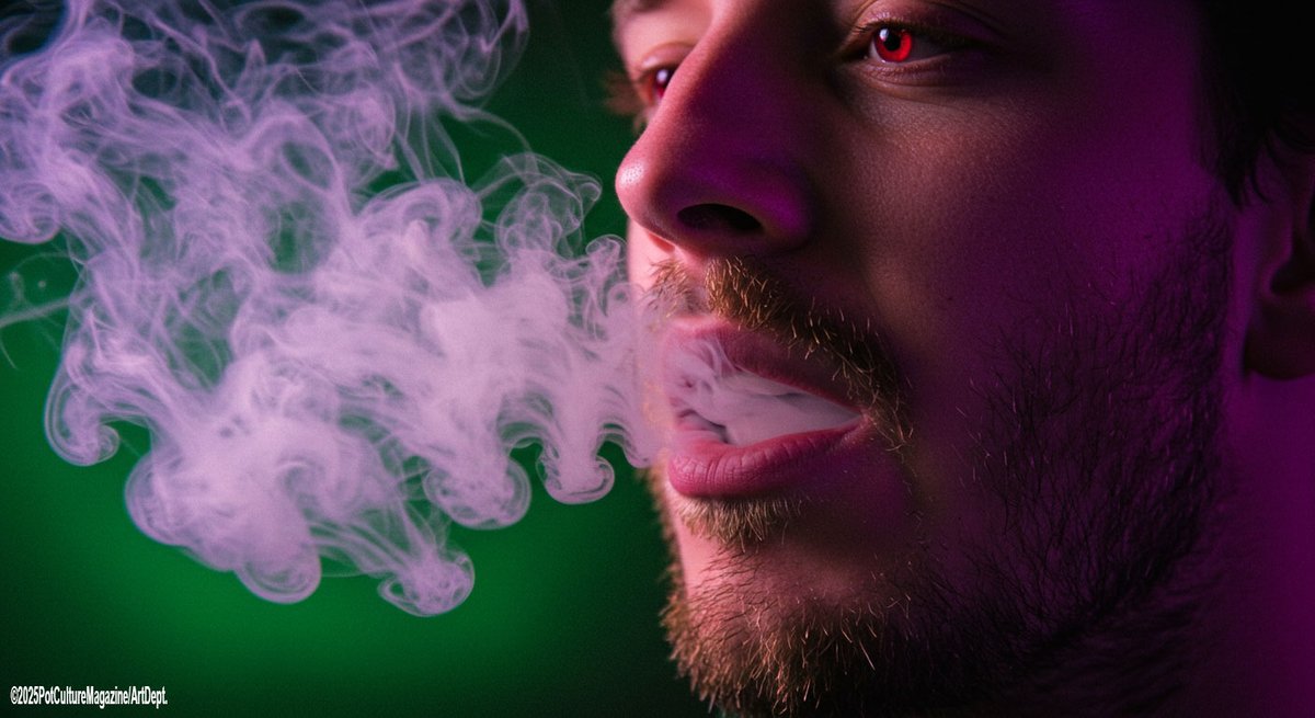 PotCultureMag's tweet photo. 🚨 Good evening, Connoisseurs! Coming up tomorrow at 1 PM (CST): Does coughing get you higher, or is it just another stoner myth? We’ve got the facts. #PotCultureMagazine #WeedScience #420Community #Cannabis #Weedlife #StonerFam #Coughing #StonerMyth #Sunday #StonerScience #High https://t.co/InWoamvvix