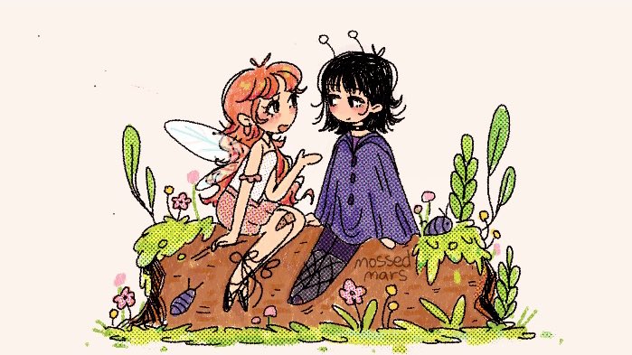 Fairy and bug gfs 💚💚💚 #tgswiiwagaa #greenyuri