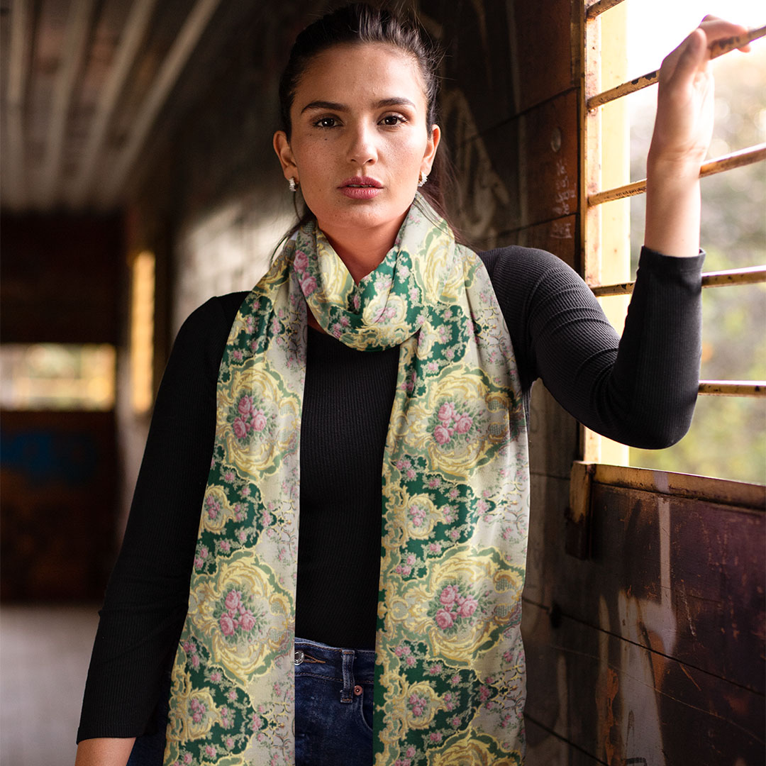 _wheresmymojo's tweet photo. Elevate your style with this Baroque Rococo gold-accented motif chiffon scarf the ultimate accessory for transforming your jeans into day-to-night perfection. On Sale - 15% OFF!

>> https://t.co/pEY6WMRthm

#scarf #scarfdesign #accessories #textildesign #textilart #scarfforwomen #scarfforgirls #giftsforwife #giftsforher #zazzle #zazzlemade