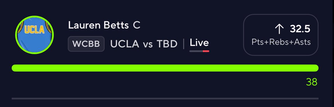 GAVAVELI_'s tweet image. CA💲H LAUREN BETTS 💙💛🤍🖤

#GreenBeamsBlueStrips🅿️🧪🅿️🤑🥶
#NUKEGANG🤑🥶 #WCBB 
#GamblingX🎲👋🏽 #PrizePick #PrizePicks