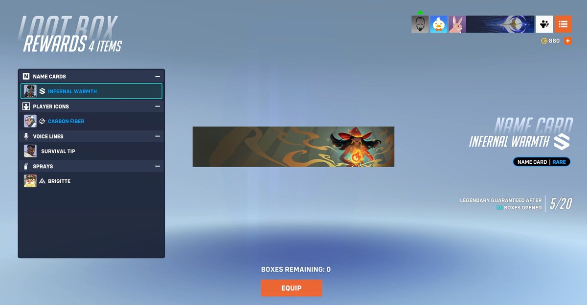 Ipis_X's tweet photo. Best drop last week (forgot to post) #Overwatch2 #OverwatchLootbox https://t.co/mSdaGr76xo