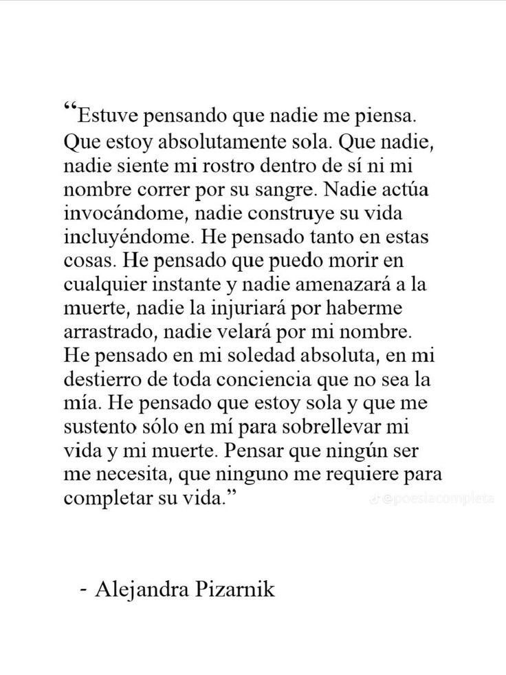 ¿Cómo no amar a Pizarnik ?
Si hace que sientas cada una de sus palabras cómo si fueran tuyas.
Este escrito es sublime ❤️‍🩹
#cementeriodelibros