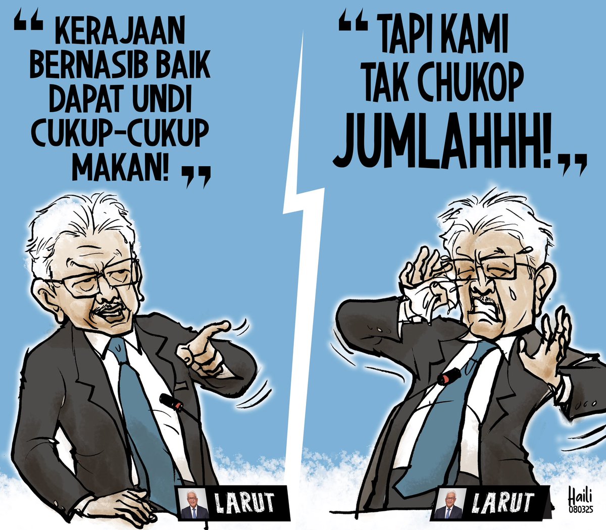 Memang h*nat puak-puak ni, mereka menolak undi RUU Perkhidmatan Parlimen bagi membenarkan Parlimen bergerak ke arah kebebasan profesionalisme dan berfungsi sebagai badan legislatif sebaliknya mereka berkata berkecuali, bila bab pembahasan merekalah yang terpaling!. ehh h*nat lah!