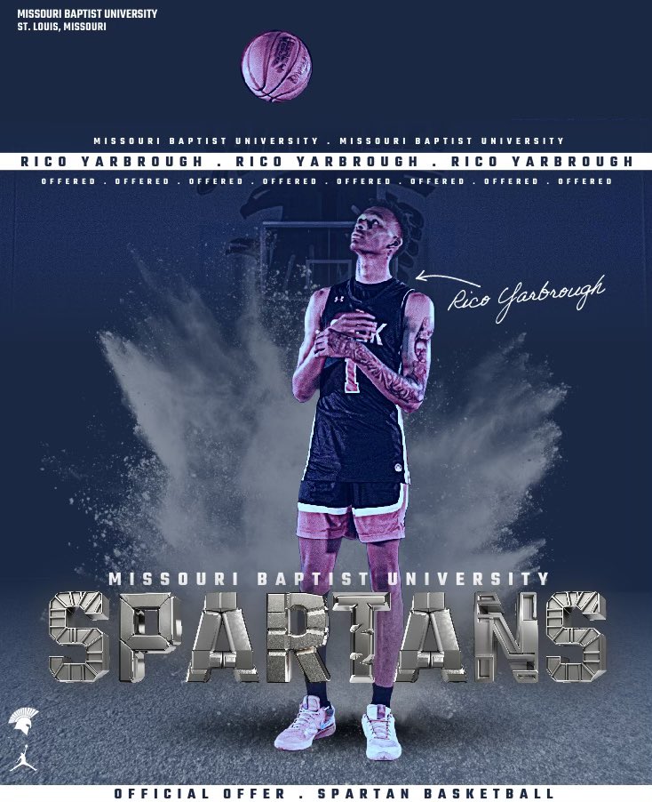 Blessed to receive A offer from Missouri baptist university 💙🤍