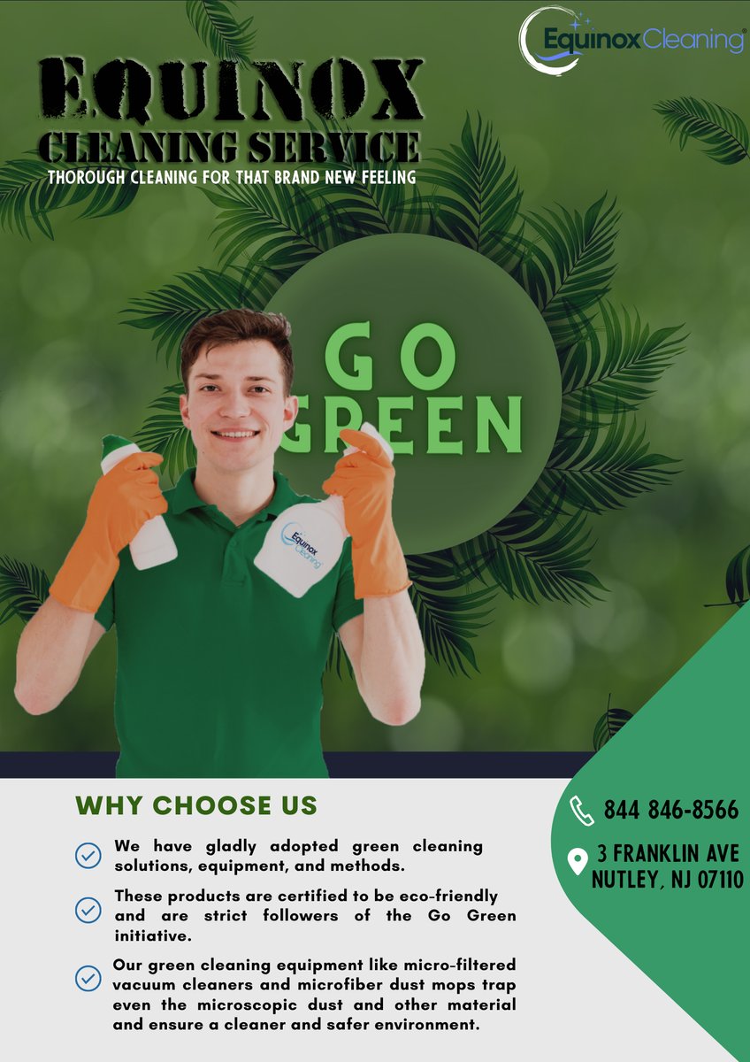 ❌ Got an "X" Problem? We’ve Got the Solution.If cleaning was easy, everyone would do it. That’s why you have Equinox Cleaning.✅ 200+ five-star reviews
✅ Eco-friendly products
✅ Professional team – no judgment, just results💚 Don’t stress over "X." Let us handle it.