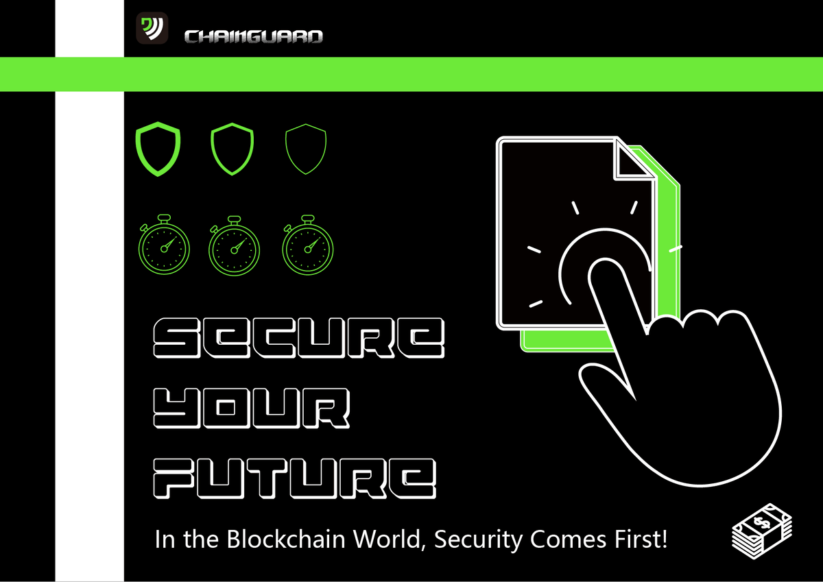 ChainGuard_X's tweet photo. 🔍 In the blockchain world, security comes first!
ChainGuard’s smart contract auditing automatically detects potential vulnerabilities, helping you avoid contract-related security issues.🛠️
#SmartContractAudit #SecurityProtection #BlockchainVulnerabilities https://t.co/NHoFyVL6F6