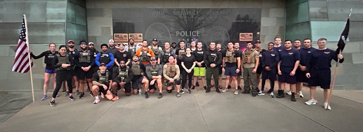 Today was the 9th Annual Fallen Heroes Honor Run. The Grand Prairie Police Department ran alongside the United States Marshals in honor of fallen law enforcement officers who paid the ultimate sacrifice.