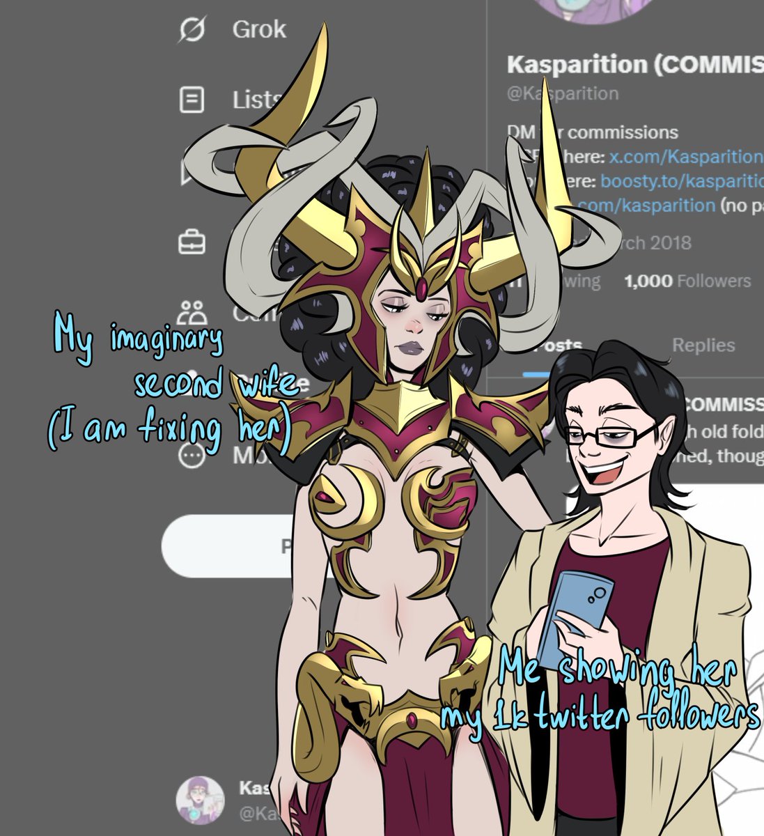 1k followers! Huge milestone! 🥳 I wanna say thank to all of you, guys, for support and giving me the confidence.