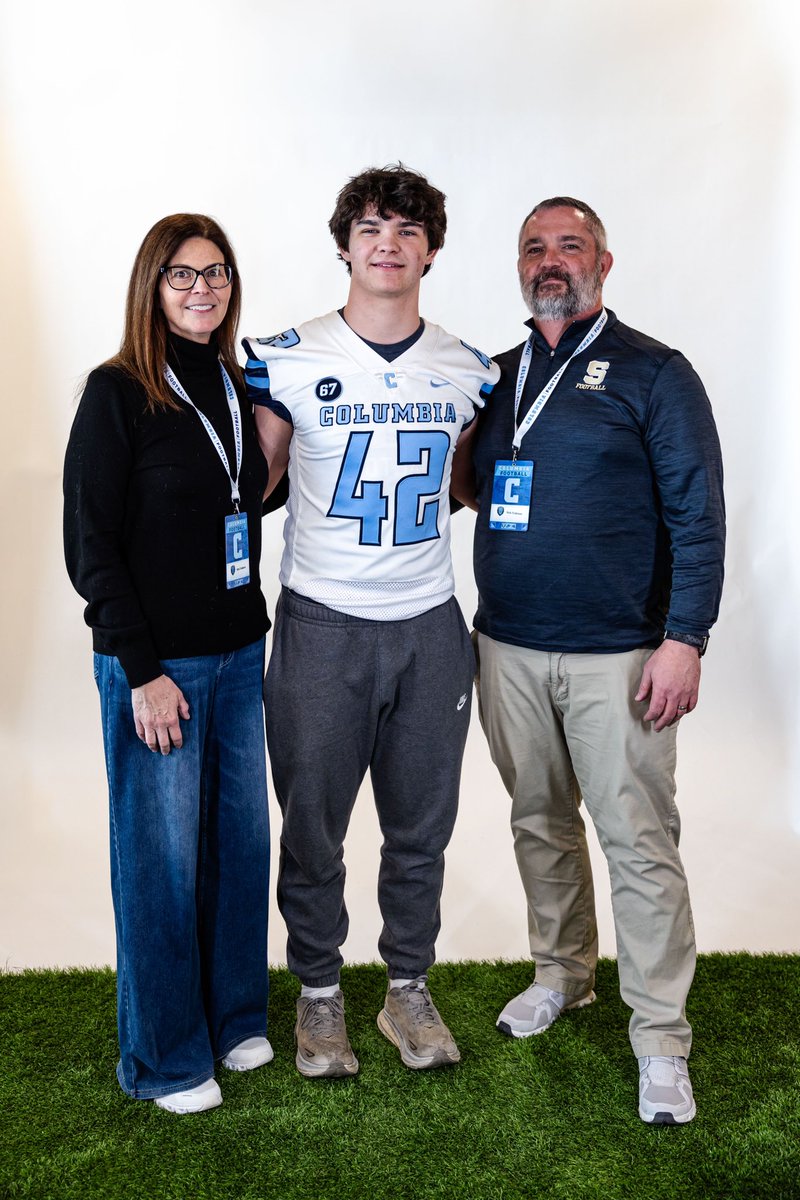Roman Trubiano (@romantrubiano) on Twitter photo Great visit to <a href="/CULionsFB/">Columbia Football</a> this past Monday! Thanks again to <a href="/CoachJWood/">Justin Woodley</a> for the invite!
<a href="/CoachDelleDonne/">Gene Delle Donne</a> <a href="/CoachWorrilow/">Paul Worrilow</a> <a href="/Coachmuggs/">James gaymon jr</a> <a href="/CoachT_82/">Kenneth Tinsley</a> <a href="/SalesianumFB/">Salesianum Football</a> Great visit to <a href="/CULionsFB/">Columbia Football</a> this past Monday! Thanks again to <a href="/CoachJWood/">Justin Woodley</a> for the invite!
<a href="/CoachDelleDonne/">Gene Delle Donne</a> <a href="/CoachWorrilow/">Paul Worrilow</a> <a href="/Coachmuggs/">James gaymon jr</a> <a href="/CoachT_82/">Kenneth Tinsley</a> <a href="/SalesianumFB/">Salesianum Football</a>