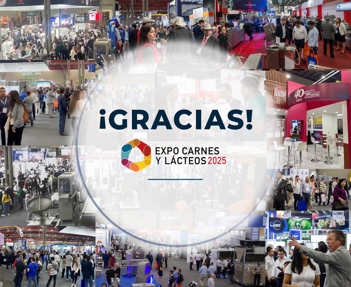 ¡Muchas gracias!   

¡Gracias por hacer de esta edición de Expo Carnes y Lácteos todo un  éxito!   

Gracias a los visitantes, expositores, patrocinadores, conferencistas, talleristas, proveedores, staff, comité organizador y a todas las personas que hicieron posible esta