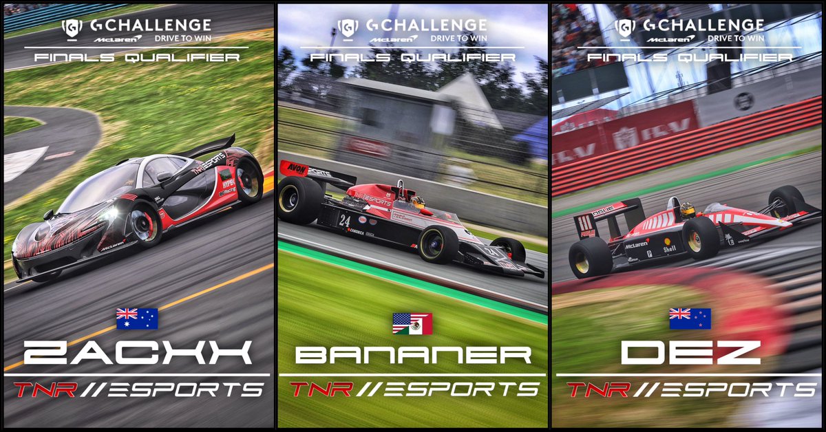 TNR eSports (@topnotch_esport) on Twitter photo After qualifying from the semifinals this past weekend, hereβs our drivers competing in the <a href="/LogitechG/">Logitech G</a> Grand Finals representing Top Notch Racing π₯
North American Finalist
β’ TNR Bananer π²π½/πΊπΈ
Asia Pacific Finalists
β’ <a href="/TNRDez/">TNR Dez</a> π³πΏ
β’ TNR Zacxx π¦πΊ
Good luck to the guys π After qualifying from the semifinals this past weekend, hereβs our drivers competing in the <a href="/LogitechG/">Logitech G</a> Grand Finals representing Top Notch Racing π₯
North American Finalist
β’ TNR Bananer π²π½/πΊπΈ
Asia Pacific Finalists
β’ <a href="/TNRDez/">TNR Dez</a> π³πΏ
β’ TNR Zacxx π¦πΊ
Good luck to the guys π