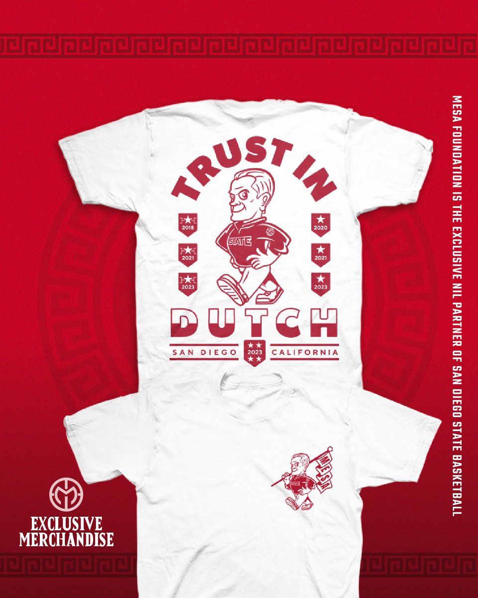 mesa_aztecs's tweet image. Join us Sunday for our postseason send off for the first chance to purchase these exclusive MESA merch releases🔴⚫️

Quantity and sizes are limited

#MESA #SDSUMBB #AztecBasketball #ExclusiveMerch