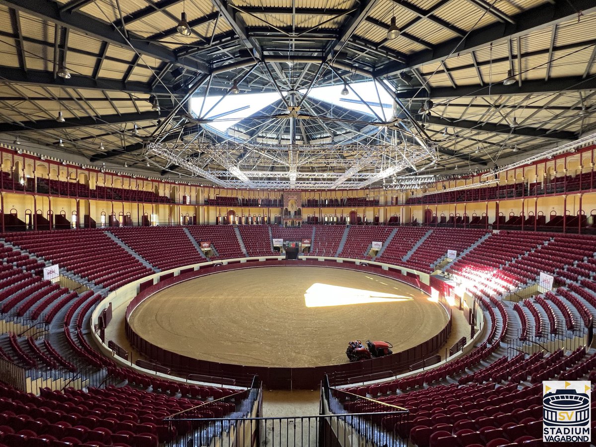 StadiumVagabond's tweet photo. Campo Pequeno Bullring, Lisbon, Portugal - Home of the Bulls - Opened 1892 - Capacity 6,848 

#sportingcp #sporting #scp #portugal #groundhopping #bullring #toros #dabulls #bulls #sportingclubedeportugal #cr #feitodesporting #diadesporting #omundosabeque #football #futebol #cr7 https://t.co/AUVnXCvDFc