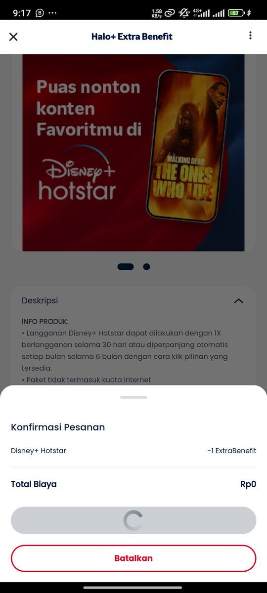 MLAditya's tweet photo. @Telkomsel Min ini gk bisa2 diklaim kenapa ya? muter terus sampe magrib https://t.co/2KivEsTgFl