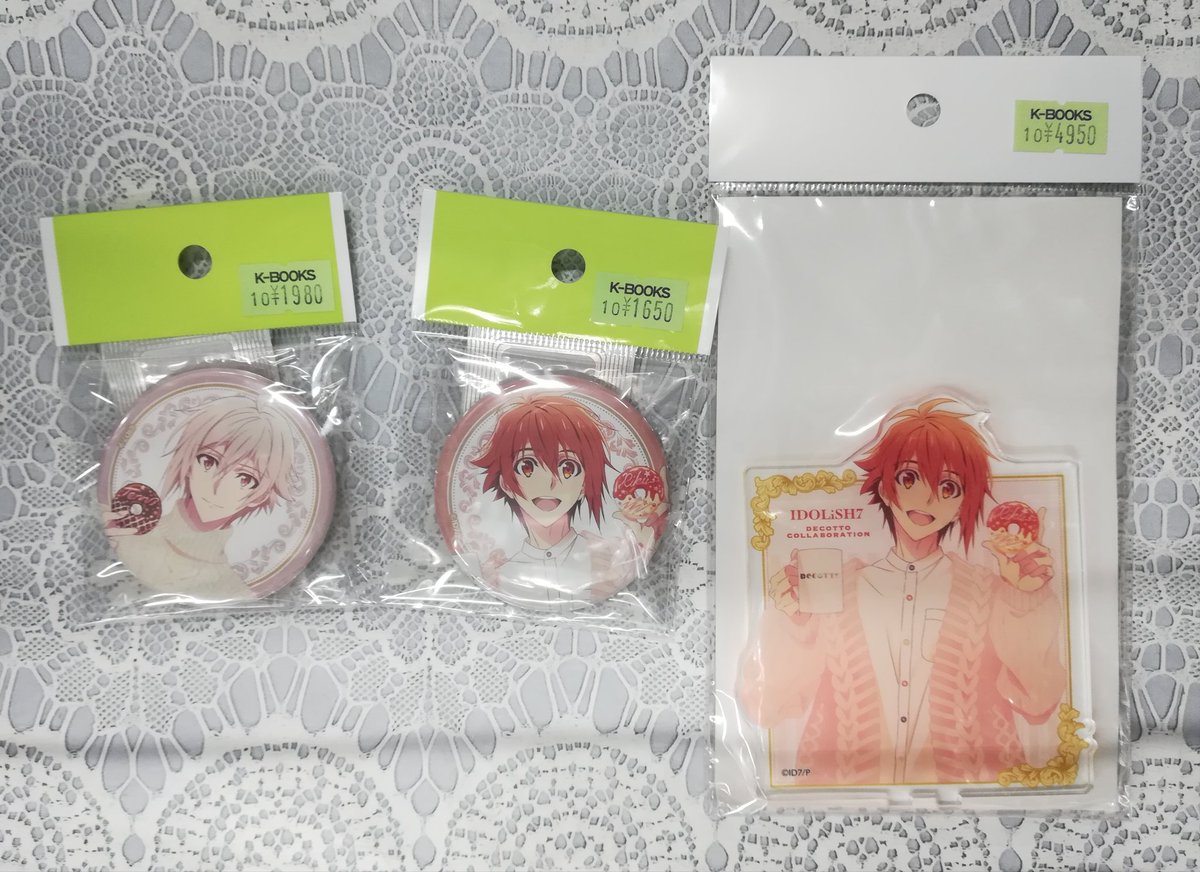 入荷情報】 「アイドリッシュセブン」より 🍩DECOTTOコラボ ❤️七瀬陸