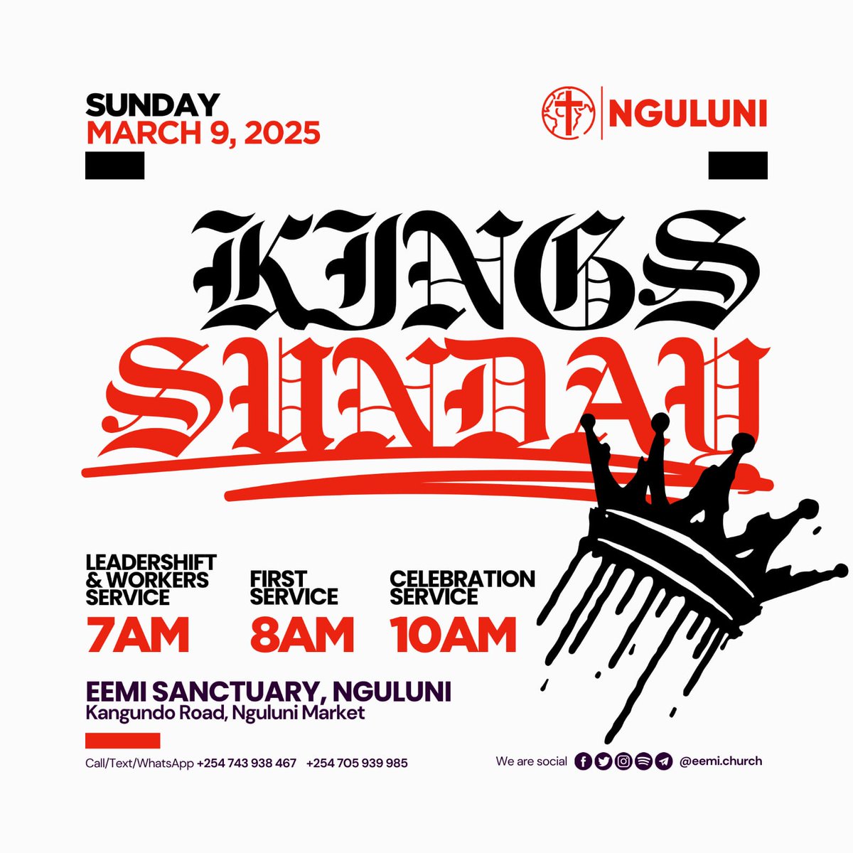 eemichurch's tweet photo. Greetings👋🏽

Welcome this 2nd Sunday of March 2025 to our services as the men take the lead in worship and service in both our Sanctuaries 

 DRESS CODE: Gentlemen, Wear a Coat.

Invite a friend. 
See you then. https://t.co/6jQMFL5ORz