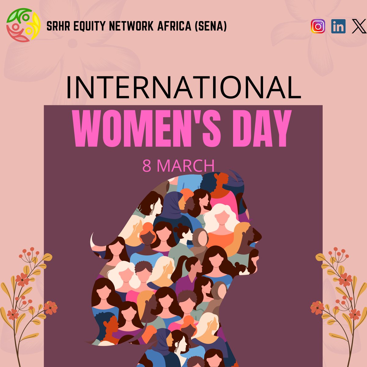 Happy International Women’s Day!
This is a moment to applaud  the progress in Gender equality and a reminder of how far we must go. Amid funding cuts to SRHR services and rights rollbacks we must keep pushing forward to promote and advocate for Gender equality.
#WomensDay